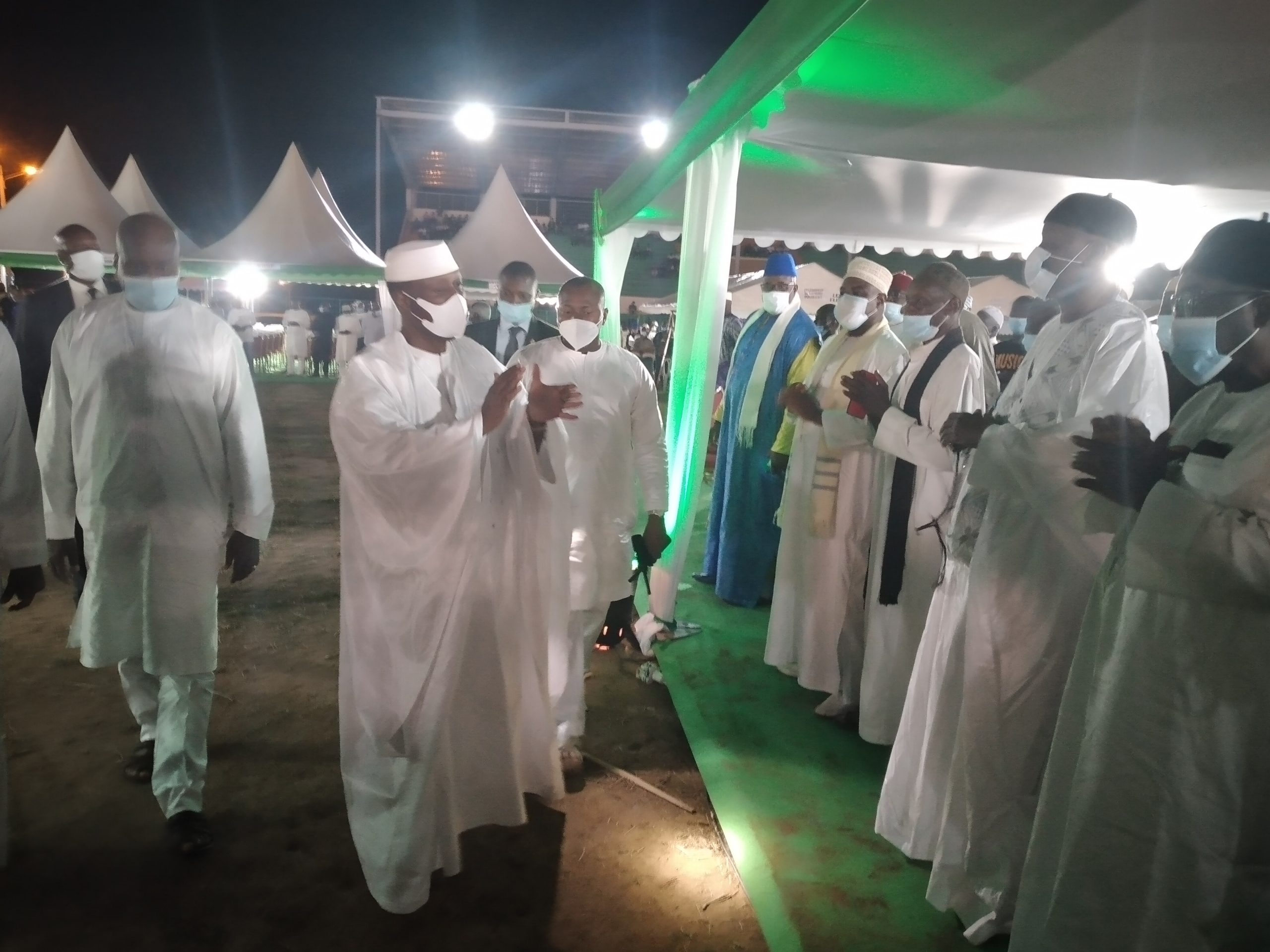 300 imams ont prié pour le repos de l’âme d’Hamed Bakayoko (Séguéla, Côte d’Ivoire)
