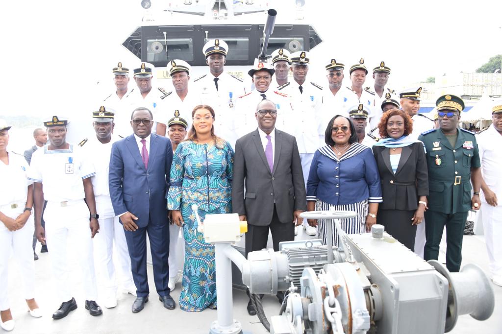 Côte d&rsquo;Ivoire – Anne Ouloto : le patrouilleur “Espérance” vient “renforcer les capacités opérationnelles de notre marine nationale”