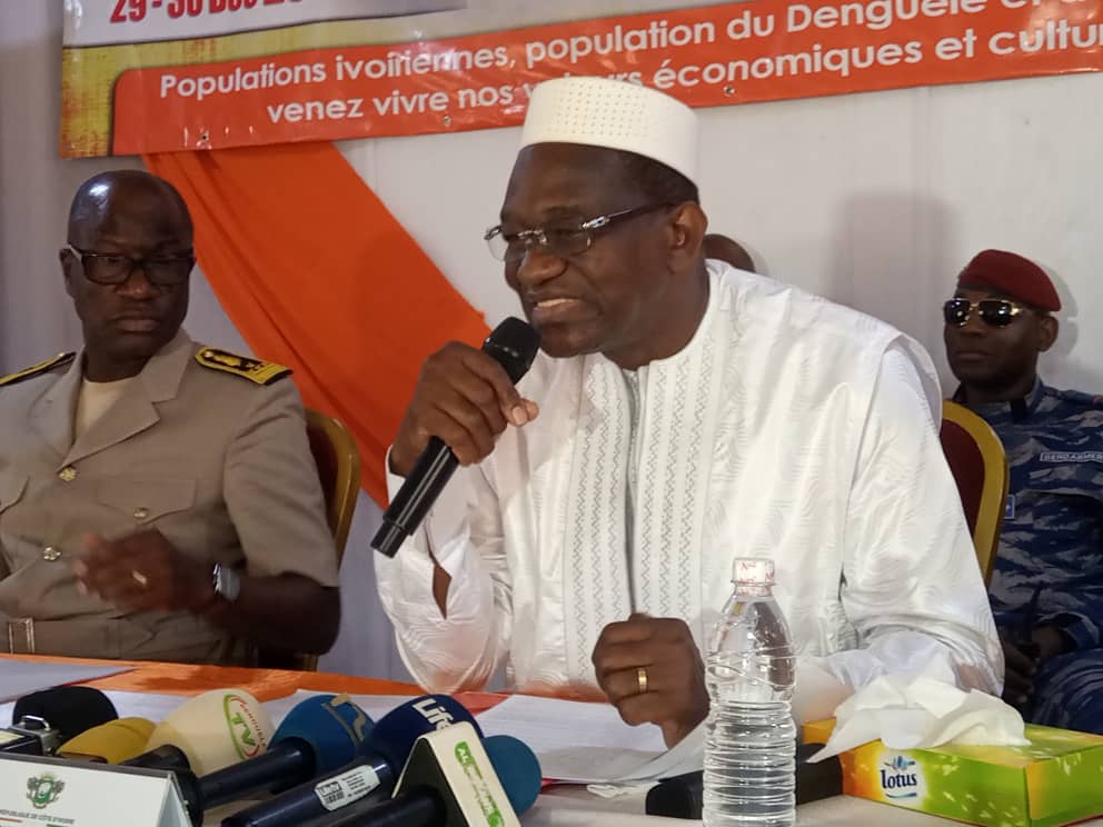 Retard au niveau du bitumage des axes Odienné – frontières du Mali et de la Guinée : Gaoussou Touré exprime son mécontentement à l’opérateur chinois&nbsp;