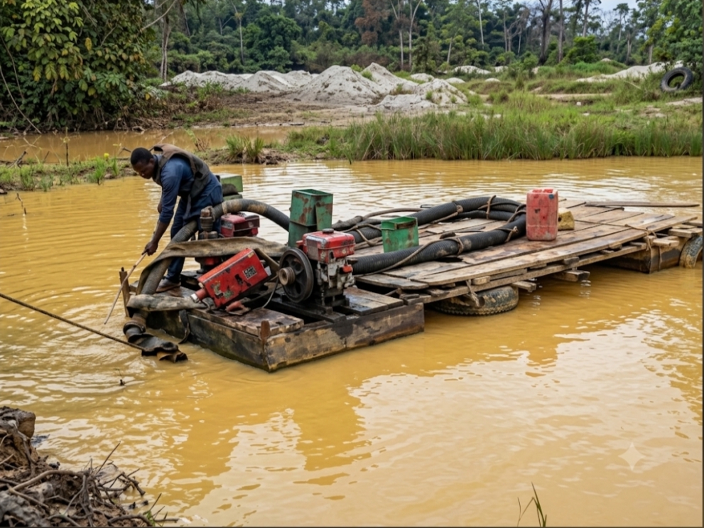 Agboville : l&rsquo;eau potable menacée par l&rsquo;orpaillage clandestin