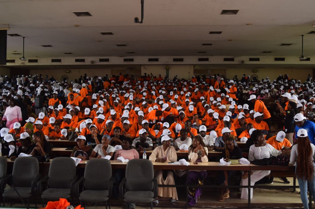 Le 1er août 2026, le CONANUT a rassemblé plus de mille jeunes à l’université Nangui Abrogoua d'Abidjan pour promouvoir l’allaitement.