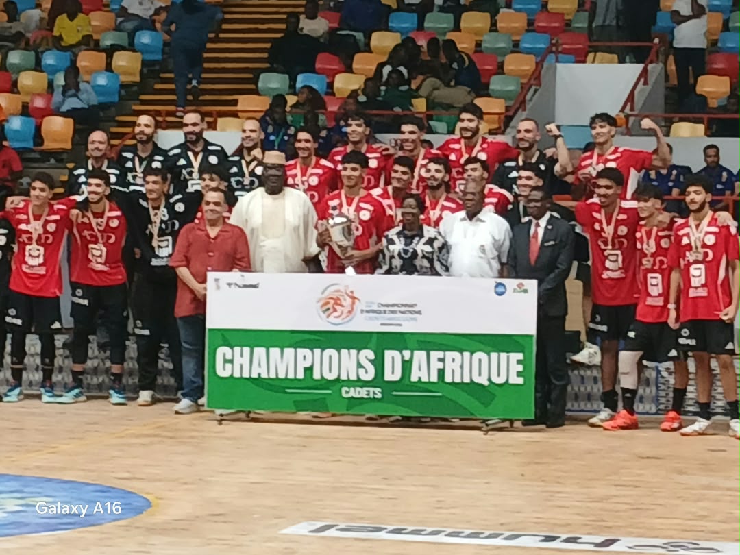 Handball-22e Championnat d’Afrique des Nations des cadets : l’Égypte bat la Tunisie et remporte le trophée à Abidjan